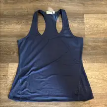 Athleta Women's Navy Blue Razor Back Athletic Tank Top Small