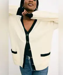 Reformation Scout Regenerative Merino Boyfriend Cardigan