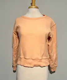 J.Crew  Light Pink Super Soft Comfy Sweatshirt Pullover Sweater