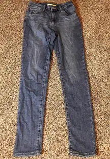 Levi's‎ 721 High Rise Skinny Jeans Dark Wash Denim Classic Size 27