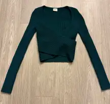 Abercrombie Sweater Wrap Long Sleeve