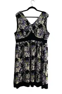 Studio 1940 sleeveless floral dress size 18W