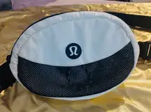 Lululemon Athletica Black and White Crossbody Bag