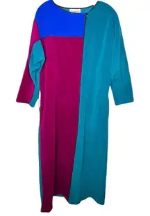 Vintage Kayser Color‎ Block House Coat