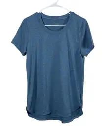 Athleta Uptempo Blue Tee size M