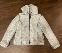 Marc New York Zip Up Fuzzy Jacket