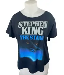 Stephen King The Stand Women's Black Book Author Nove; T Shirt Tee Top Size 3XL