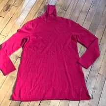 Chico's Vibrant Red Turtleneck Sweater nwot