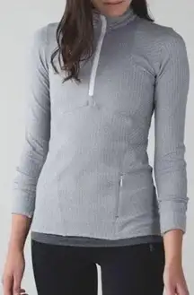 Lululemon Kanto Catch Me herringbone 4 athletic pullover