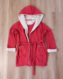 VS Santa Sherpa Lined Fleece Christmas Robe