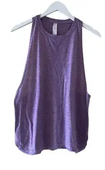 Icyzone Lavender Women’s Racerback Athletic Sleeveless Soft Tank Top SZ S #1118