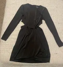 Black Cut Out Dress 