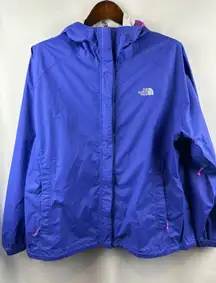 Women’s The North Face Windbreaker Purple Size 2XL