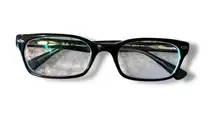 Ray-Ban Eyeglasses‎ Frames RB51502034 Polished Black On Transparent Rectangle