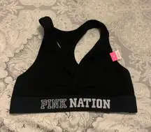 Pink Sports Bra