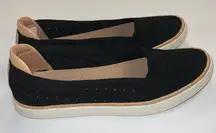 UGG Tammy Slip On Casual Shoes Black Knit Upper Stretchy 1108671 Size 7
