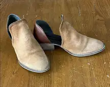 Elegant Tan Ankle Booties