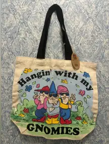 Hanging With My Gnomies Shopper Tote Bag Art Studio Company