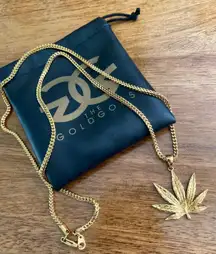 4/20 Mary Jane Necklace Cannabis 