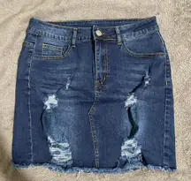 Denim Skirt 