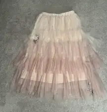 Wicked x Target x Paul Tazewell Pink Maxi Skirt