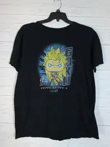 Funko Pop! Tees Dragon Ball Z SUPER SAIYAN 3 GOKU T-Shirt Size Large