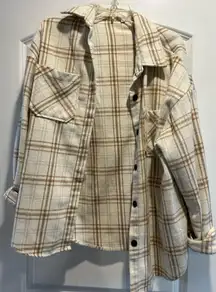 Amazon Oversized Plaid Shacket