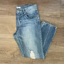 Life In Progress Distressed crop jeans size 26