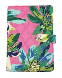 Vera Bradley RFID Passport Wallet Tropical‎ Pink Floral