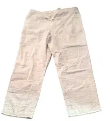 Talbots Snowflake Pajama Pants Size Medium