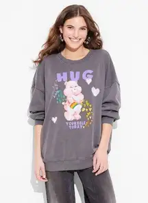 Care Bears Hug Graphic Sweatshirt nwt XXL