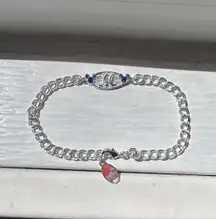 “M” Initial Bracelet