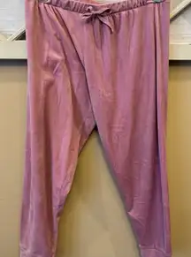 Pink Juicy Couture‎ Large velour bottoms joggers