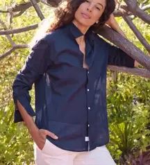 Frank & Eileen Eileen Shirt in Blazer Size Small