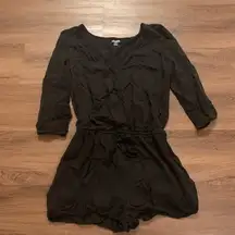 Aerie Romper Black Size Small