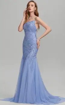 Light Blue Prom Dress