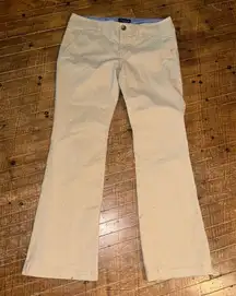 American Eagle tan boot cut lightweight 10 short slacks