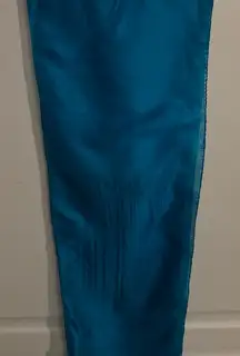 Beautiful Turquoise Scarf. 64” x‎ 9”.