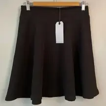 NWT, Potter's Pot (Sold @ Dry Goods) Sz. Medium, Black Textured Short Full Skirt