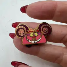 Disney Cheshire Cat Mickey Ears Enamel Pin Trading Collector Disney Parks