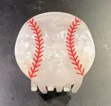 Baseball Hair Claw/ Clip