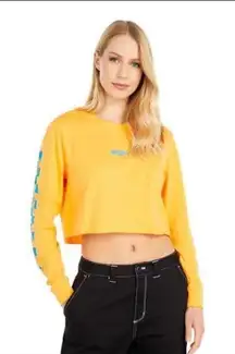 Vans Highway Long Sleeve Crop Tee XS