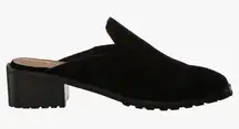 Blondo Mule Stelle for women Black Suede 7