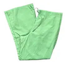 Cherokee Womens‎ Scrub Uniform Pants Medical Workwear Cotton Blend Green Medium