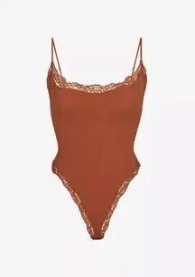 Skims Fits Everybody Corded Lace Cami Bodysuit