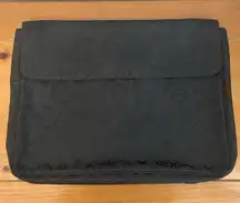 Brighton Laptop Sleeve Case Fold Over Closure Black‎
