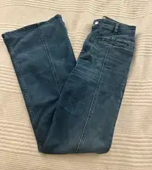 Free People Star Flare Jeans Firecracker