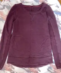 Maroon  Sweatshirt Pullover