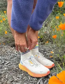 Hoka One One Arahi 6 Nimbus Cloud/Blanc de Black