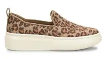 NEW Sofft‎ Pavina Platform Slip-On Sneaker NATURAL LEOPARD Womens Size 6 …